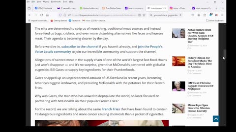 Investigators: McDonald’s Food ‘Tainted’ With Remains of Dead Children