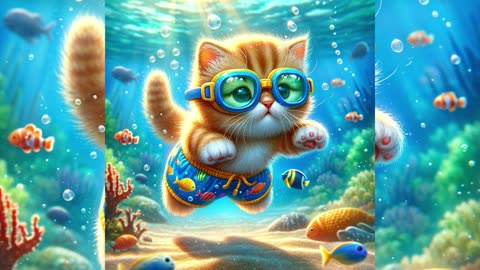 Cat Is Drowning #cat cat video