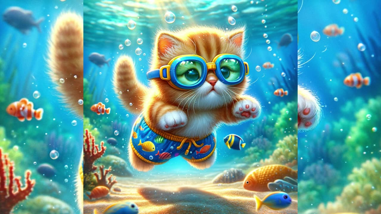 Cat Is Drowning #cat cat video