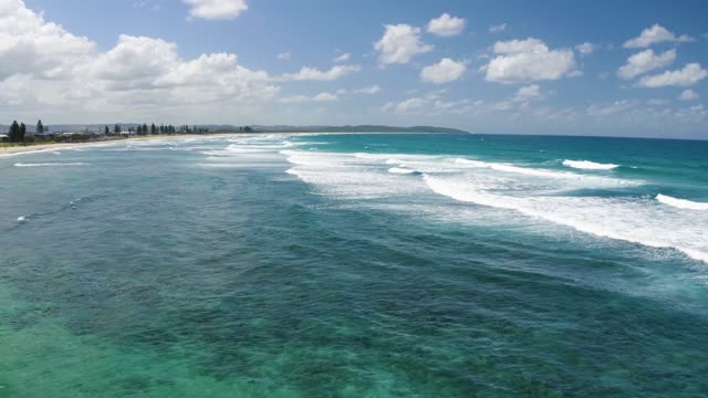 beach dron shoot