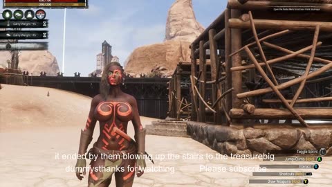 Conan Exiles, Purge day, Bouncing, Busty, Boobs, breast expansion, fake tata, tits