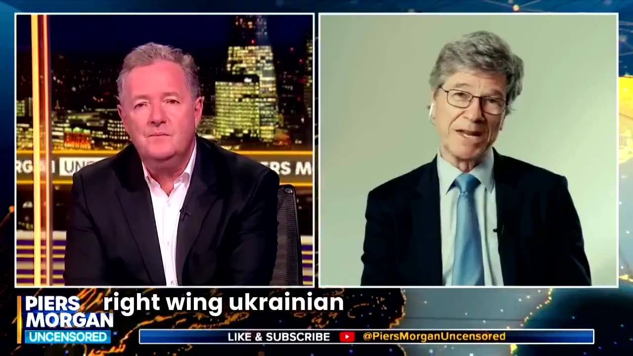 Piers Morgan getting absolutely "SCHOOLED" on the Russia/Ukraine conflict by scholar Jeffrey Sachs.