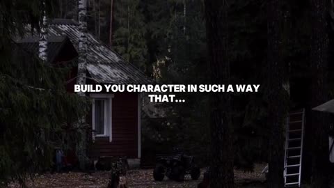 Build your character.