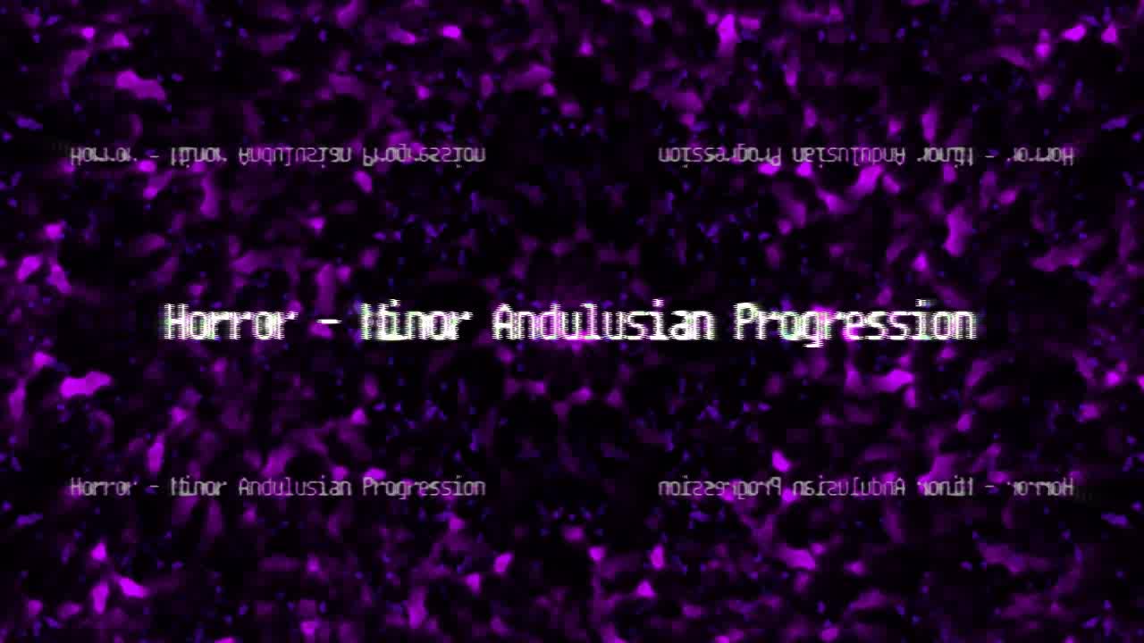 Suspense/Horror - Minor Andulusian Cadence