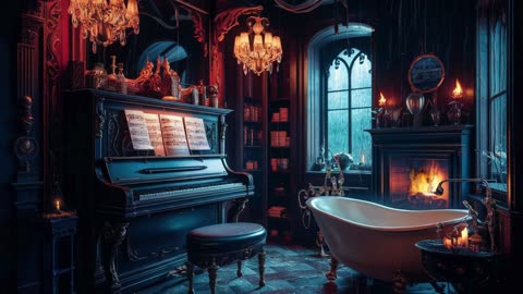 Dark Academia Piano & Cello - Evoke Your Inner Scholar