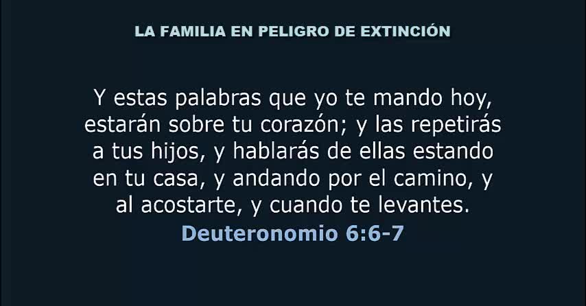 LA FAMILIA EN PELIGRO DE EXTINCION