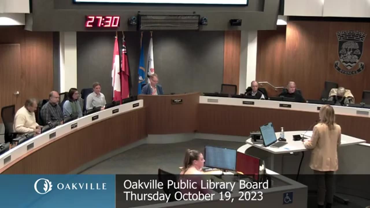 Two Women Challenge The Oakville Public Library Board Members On Their Inappropriate Children Books