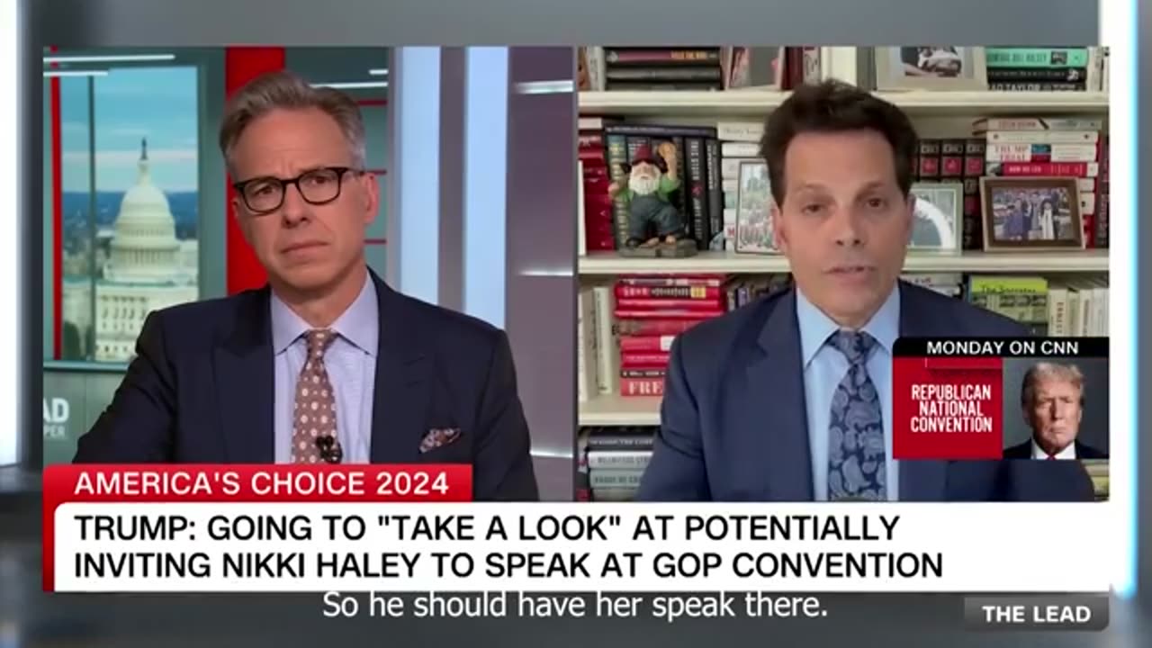 Scaramucci is asked whether Biden should should step down. Hear his response