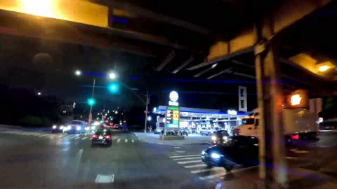 Driving New York City NYC Queens West Side MiD Harlem & LES Lower East Side Manhattan Night ASMR FF