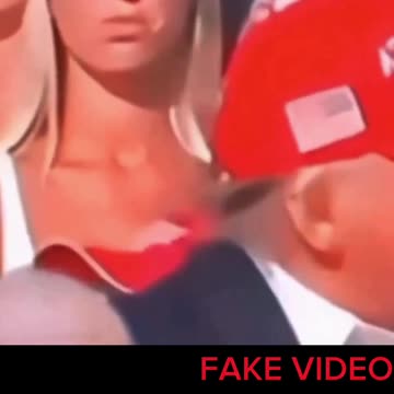 This slow motion video of Trump getting shot is a fake