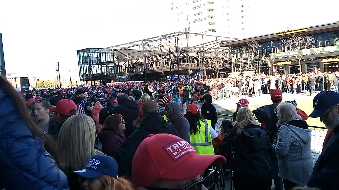 TRUMP RALLY VIDEO 1 FISER FORUM 11/01/24