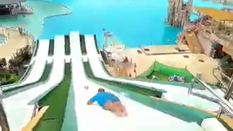 Huge Super Slide in Thailand 😱😅😄