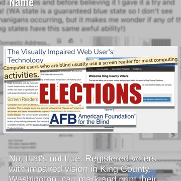 Fact Check: A Person CANNOT Vote In Washington State Using Fake Name