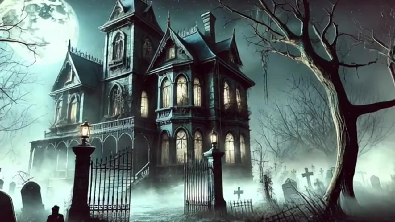 A horror mansion