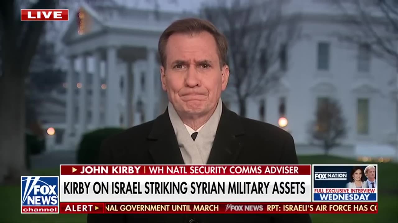 John Kirby Says US Will Continue to Support Greater Israel Project