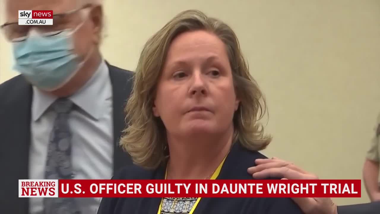 US officer, Kim Potter found guilty in Daunte Wright trial