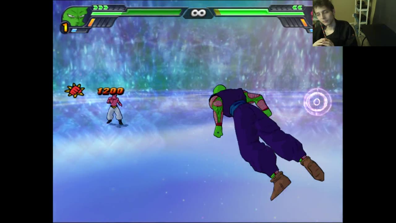 Dragon Ball Z Budokai Tenkaichi 3 Battle #49 With Live Commentary - Piccolo VS Super Buu