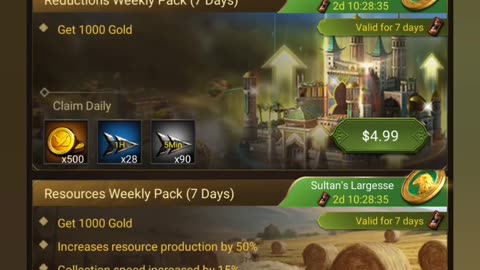 August 1st 2023 (Revenge of Sultans removed the monthly pack from the game)