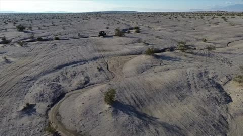 In the desert