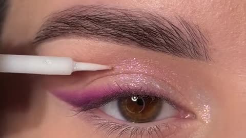 Valentine eye makeup#beautiful eye makeup