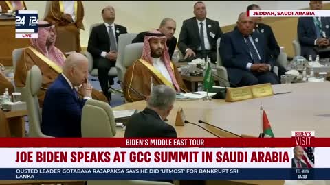 LIVE NOW: President Biden speaks at the GCC+3 Summit