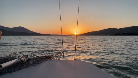 Sunset on Clear Lake, CA!