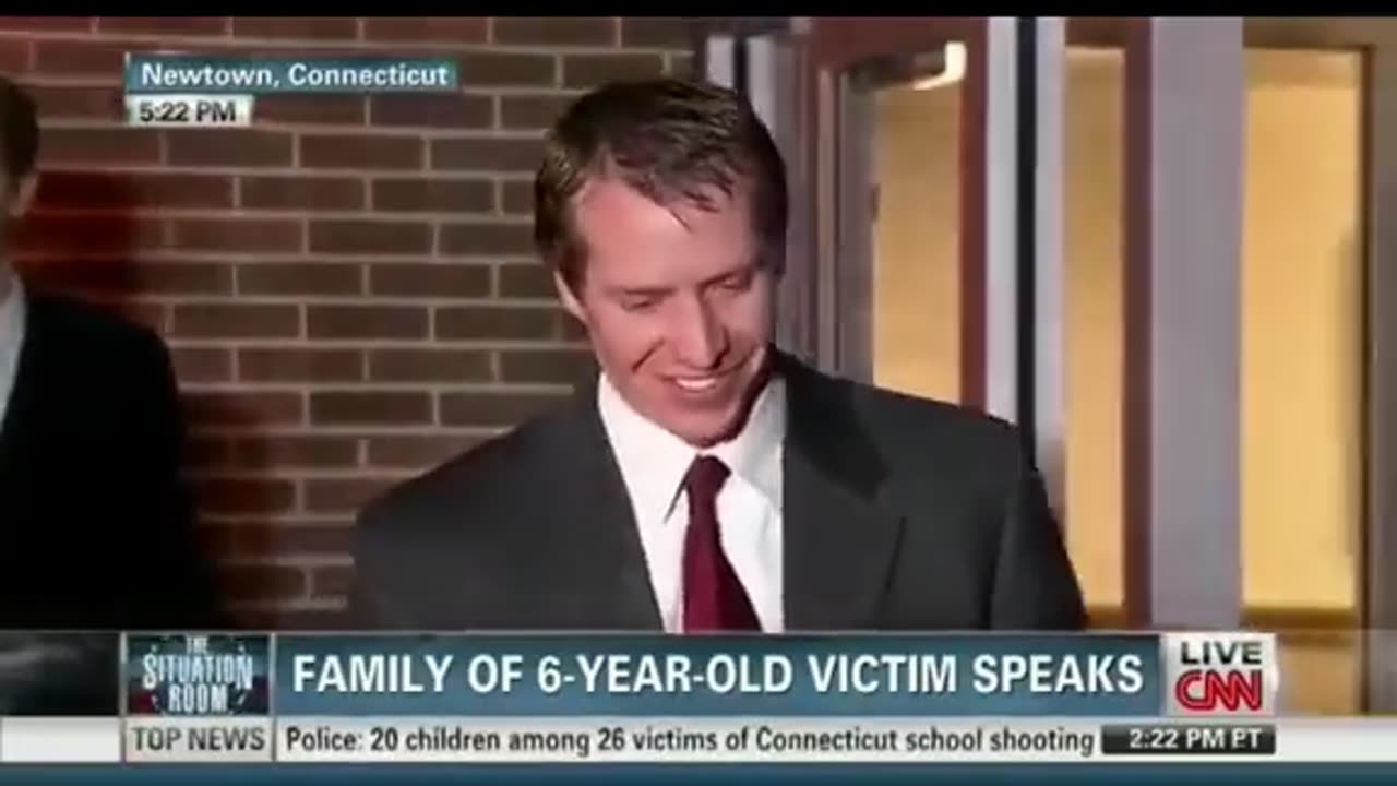 Sandy Hook Parent Laughing Before Interview