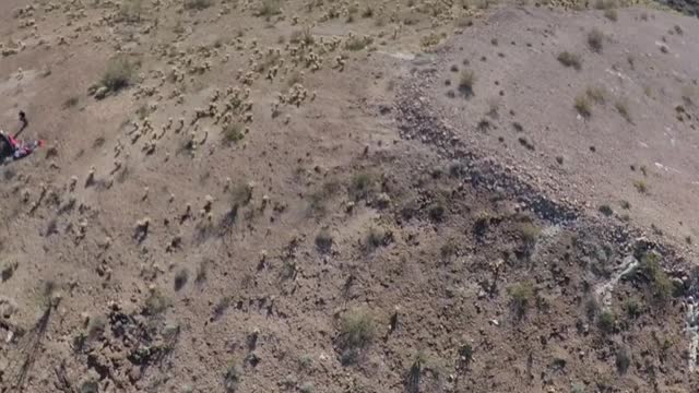 300 Ft BASE Jump into Cactus Patch