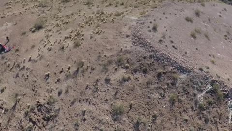 300 Ft BASE Jump into Cactus Patch