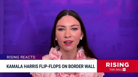 Kamala Harris Flip-Flops, EMBRACES The Border Wall, After Dubbing It A 'VANITY PROJECT'