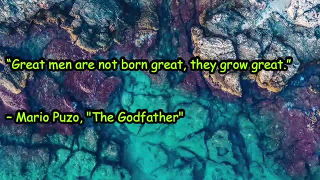 Mario Puzo "The Godfather" movie quotes