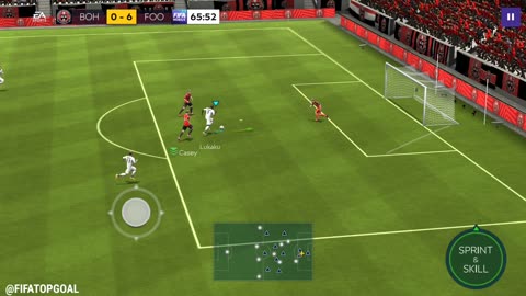 Tried New Skills For FIFA MOBILE GAMEPLAY With Teams