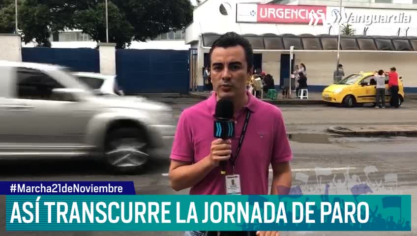 Así avanza la jornada de protestas en Bucaramanga