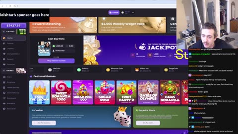 bossmanjack self-excluded from bcgame and shuffle as well, deal was fake, you laugh you get banned