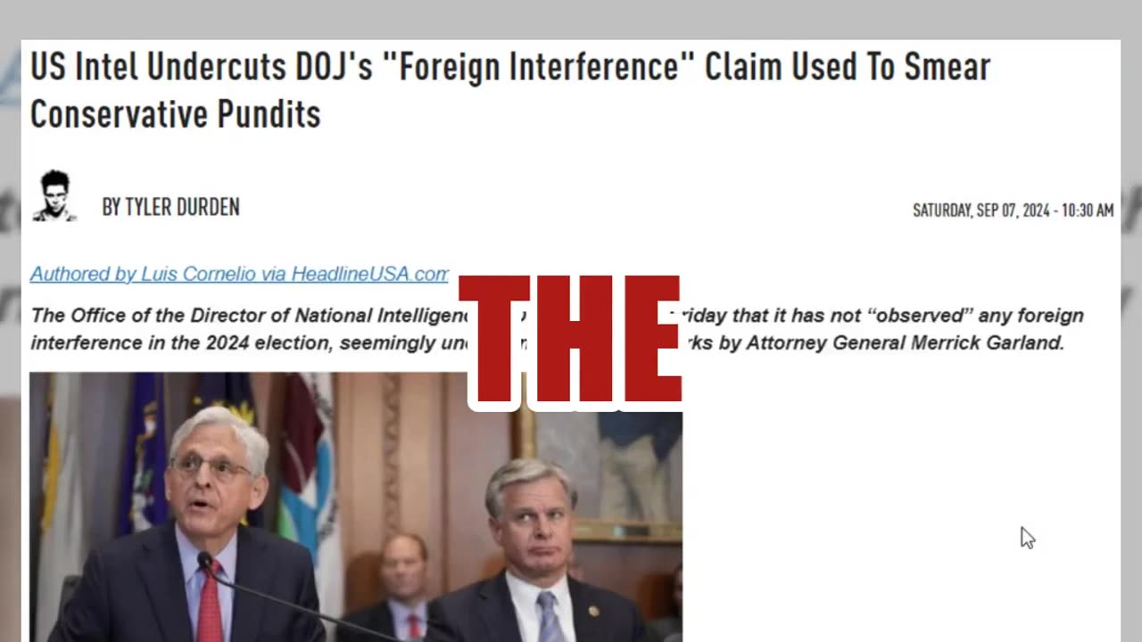 Fact Check: US Intelligence Does NOT Undercut DOJ With 'No Foreign Interference' Announcement