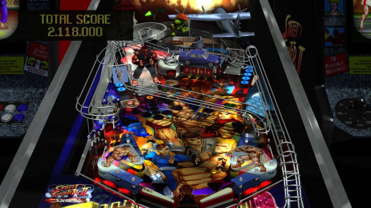 Pinball Fx Street Fighter pinball gameplay