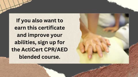 CPR certification