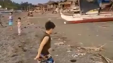 Children playing ,very happy no stress in life..