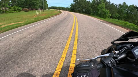 MT-07 Fun Fast Ride Down Twisty Country Roads