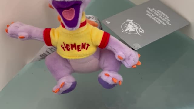 Walt Disney World Epcot Figment Shoulder Plush Doll #shorts