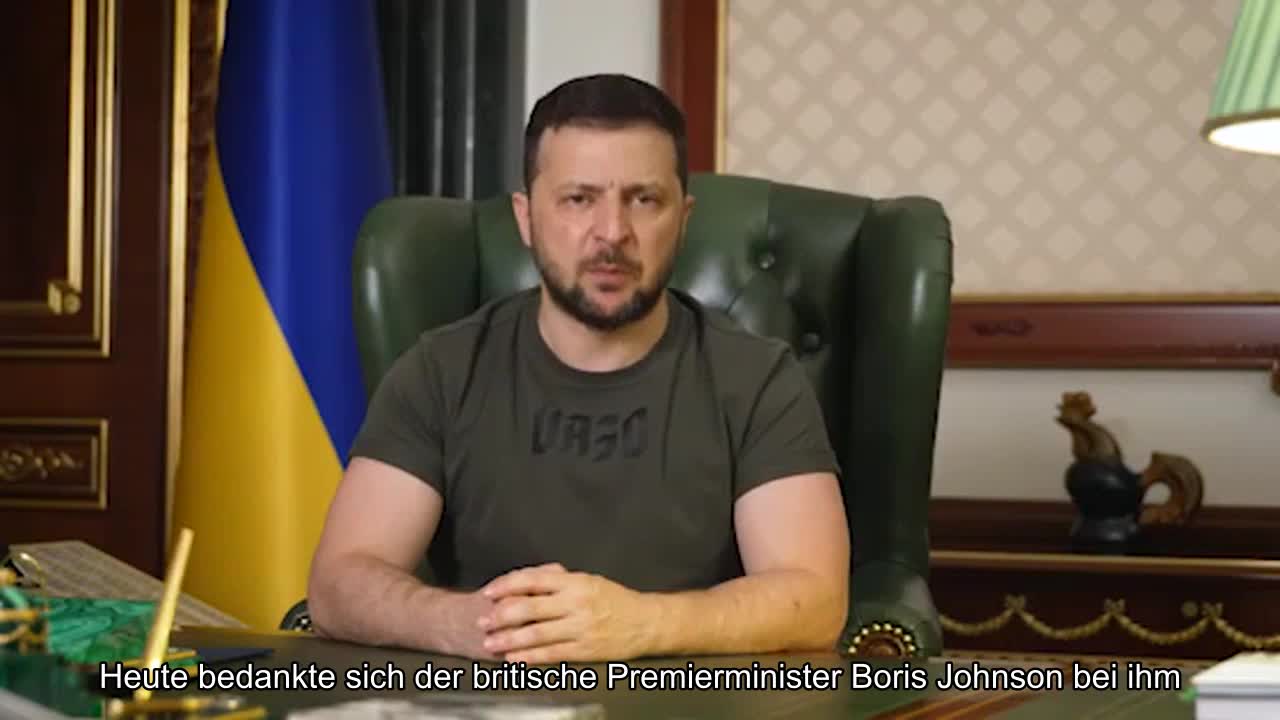 Die Abendansprache von Wolodymyr Selenskyj. Über Bewegungseinschränkungen.