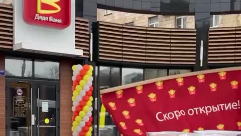 The first Uncle Vanya restaurant is to open up in Russia in place of McDonald's.