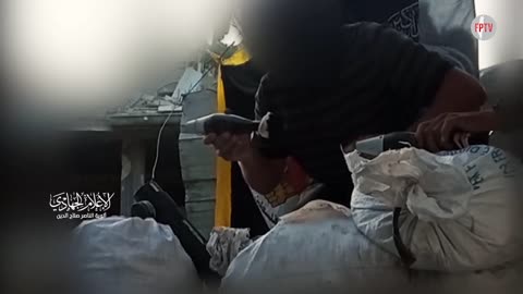 Al-Nasser Salah Al-Din Brigades and Al-Quds Brigades striking Zionist enemy concentrations near the Netzarim axis, Gaza, occupied Palestine, 27 Oct 2024