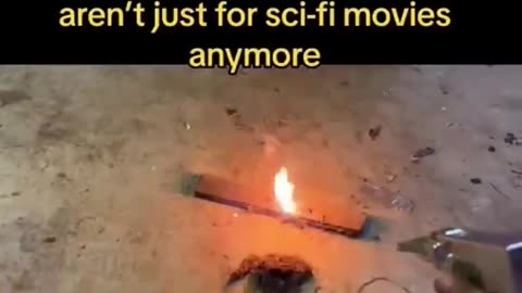 Can a laser cause property damage from a satellite in space? Or from a DEW plane above?