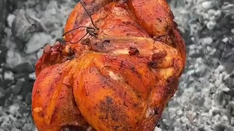 Full chicken Barbeque 🐔 😋 #viral #chicken