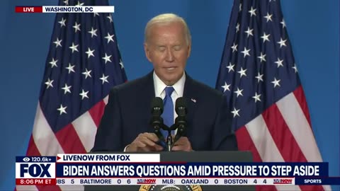 WATCH IN FULL: Biden responds to calls to step down at NATO Summit | LiveNOW from FOX