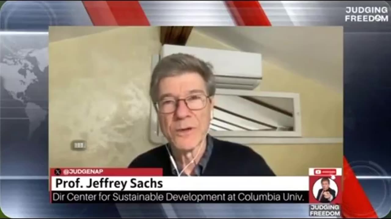 There are no Western values as we see a GENOCIDE unfolding in Gaza & there is Zero WILL of US Politicians to reign in Israel- Jeffrey Sachs
