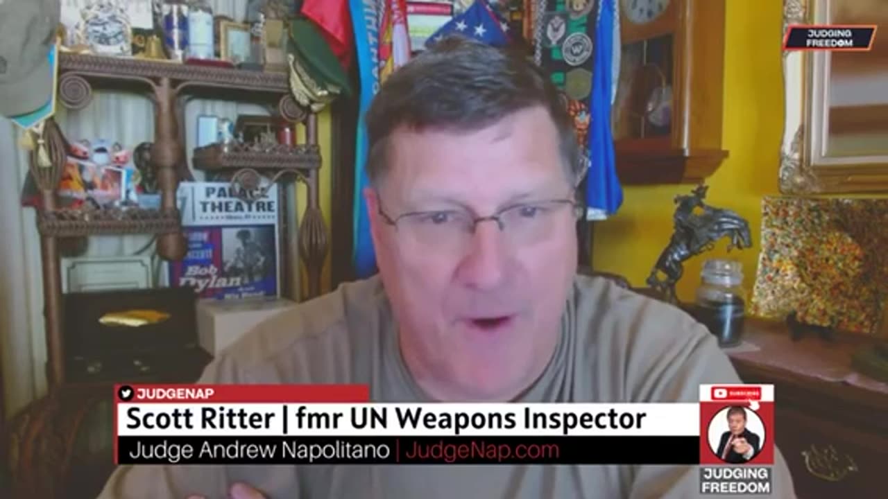 Judge Andrew Napolitano interviews Scott Ritter