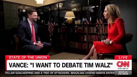 J.D. Vance Turns the Tables on CNN’s Dana Bash When She Ambushes Him