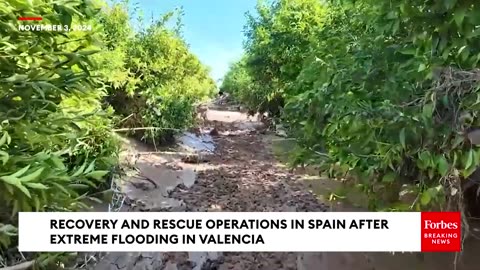 Spanish Authorities Conduct Recovery And Rescue Operations In After Extreme Flooding In Valencia